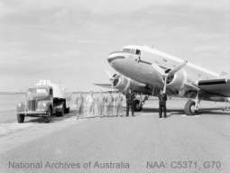 A65-90 Vacuum Oil Company representative and tanker crew at Port Lincoln South Australia.jpg